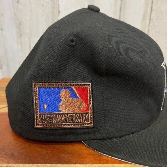 Vintage Florida‎ Marlins New Era 59FIFTY Fitted Hat Size 7-5/8 MLB - Picture 2 of 6
